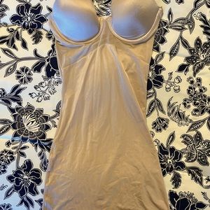 Spanx Super Power Bold Hollywood Full Slip Size 36B Nude